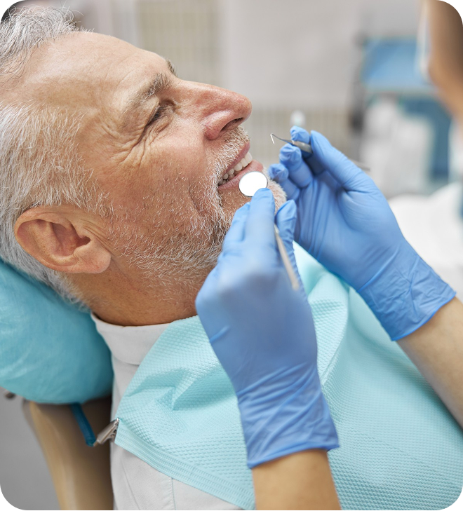 Foto de una dentadura